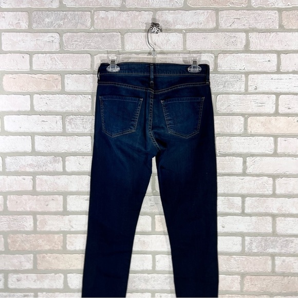 Citizens of Humanity Thompson Medium Rise Cropped Raw Hem Skinny Jeans Size 26 - Picture 8 of 12